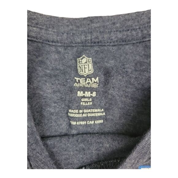 Girls Youth NFL Chargers Short Sleeve T-shirt Size M - Picture 3 of 4